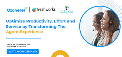 Ozonetel - Freshworks - Transforming The Agent Experience