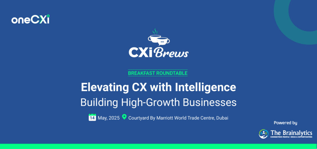 Ozonetel - CXiBrews - Elevating CX with Intelligence: Building High-Growth Businesseses - Dubai