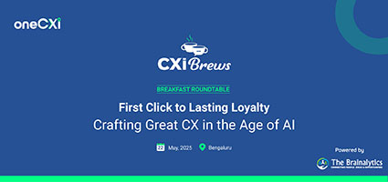 Ozonetel - CXiBrews - First Click to Lasting Loyalty - Crafting Great CX in the age of AI - Bengaluru